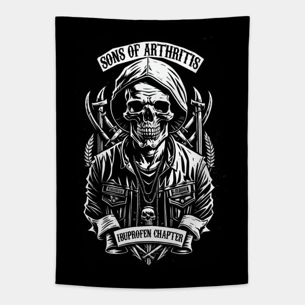 Sons of Arthritis Tapestry by DeathAnarchy