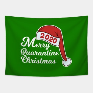 merry quarantine christmas 2020 Tapestry