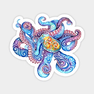 Swirly Octopus Magnet