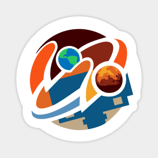 Mars 2020 Perseverance - Mars Rover Mission Patch Magnet