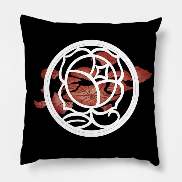 Utena: Seal of the Rose Pillow by Grimalbean