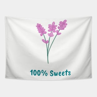 100% sweets shirt Tapestry