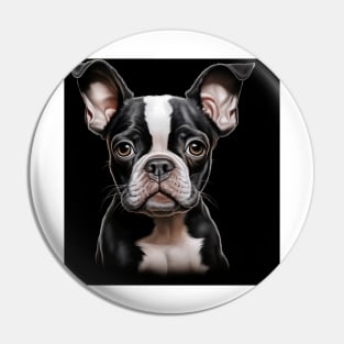 Cute Boston Terrier Lovers Dogs Boston Terrier Pin