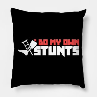 Stunts - Funny Broken Ankle Get Well Soon Gift Pillow