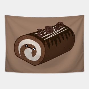 Chocolate Cake Roll Tapestry