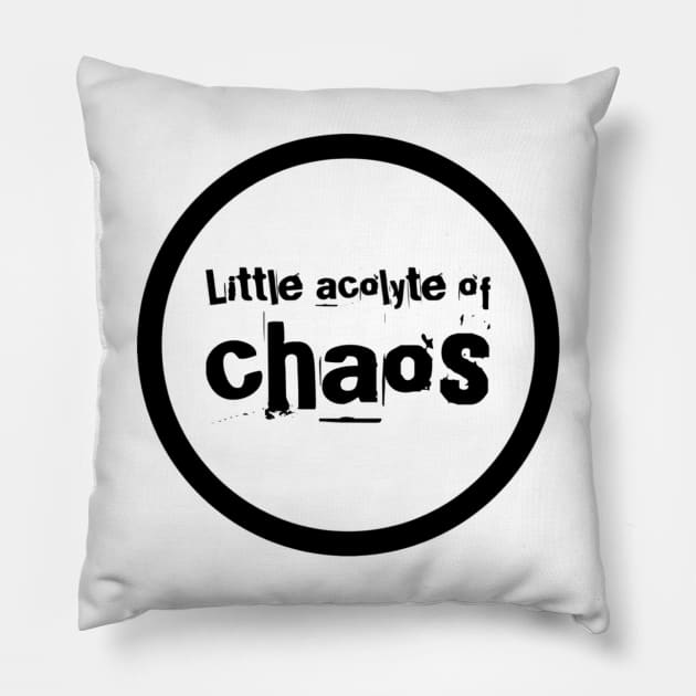 Little Acolyte of Chaos Pillow by Dead Moroz