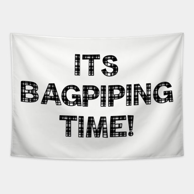 Its Bagpiping time! Tapestry by Among the Leaves Apparel