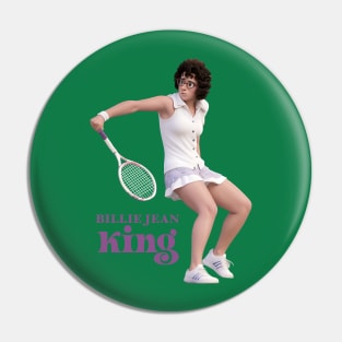 Billie Jean King Pin