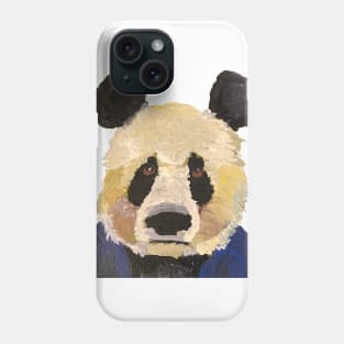 Depressed Panda (no background) Phone Case