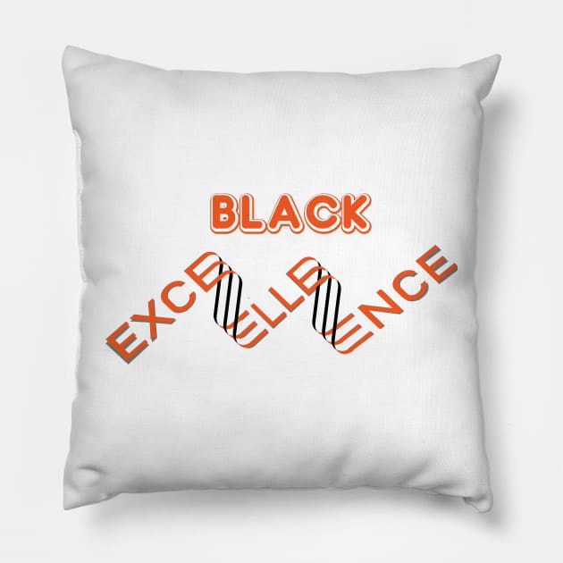 black excellence Pillow by HTTC