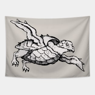 Turture (Turtle Vulture) Tapestry