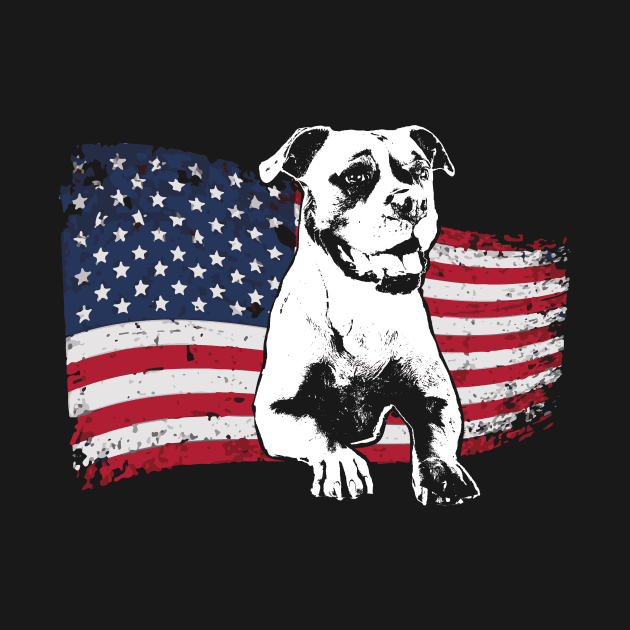 American Bulldog funny gift Shirt by smak