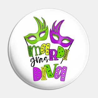 Mardi Gras Diva Pin