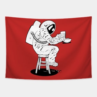 Beer Nuts Astronaut Tapestry