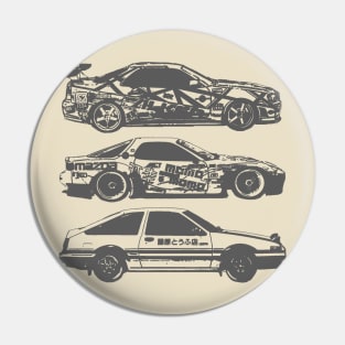 JDM Cars Pin