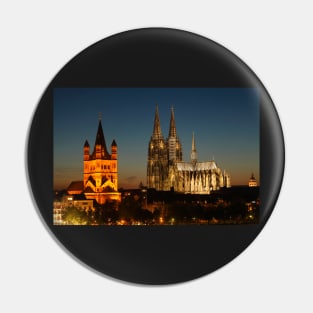 Koelner Dom at dusk Pin