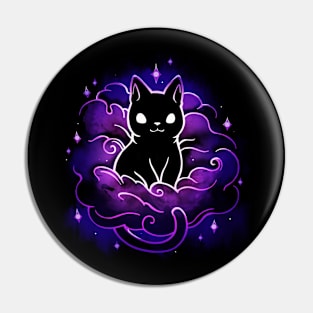 Nebula Cat Pin