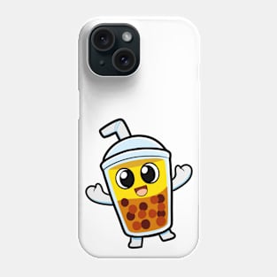 Milk Tea Boba Chibi Phone Case