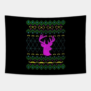 Ugly Hipster Sweater (Neon Edition) Tapestry
