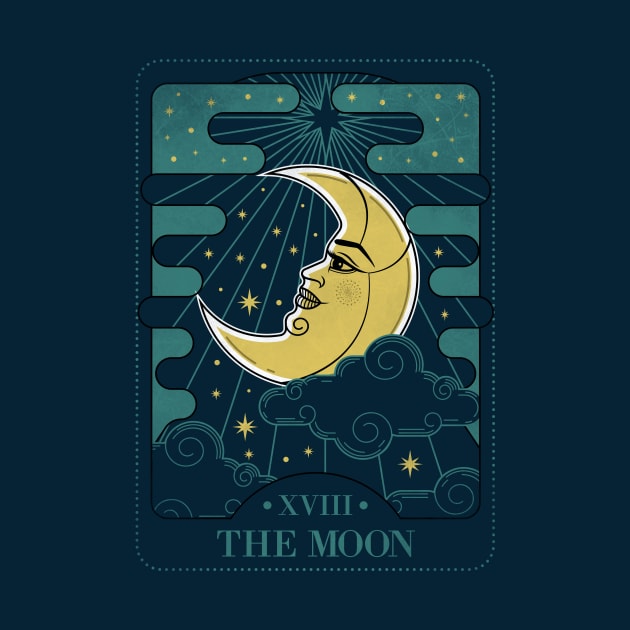 The moon light card spirit of mind by pujartwork