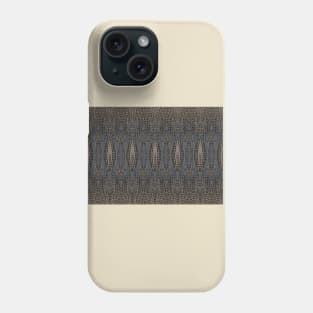 Dragonfly wing pattern earth tones Phone Case