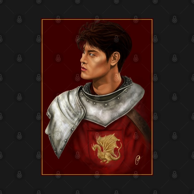 Tang Yi as Arthur Pendragon by dangerbeforeyou