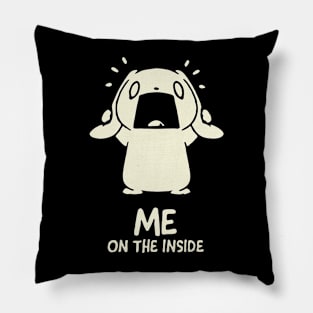 me on the intside Pillow