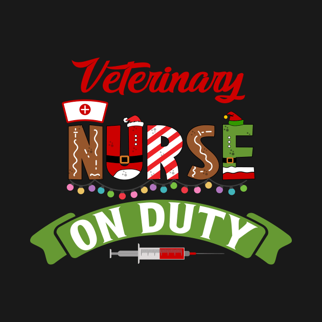 Funny Nurse Life Christmas Pun Quote Hilarious Joke Idea Veterinary by HomeCoquette