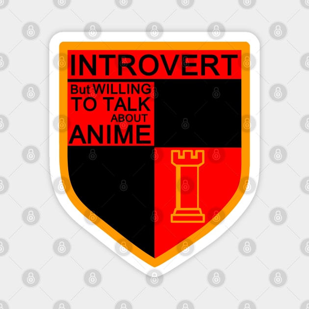 Introvert (Hellsing Ver.) Magnet by Kamishirts