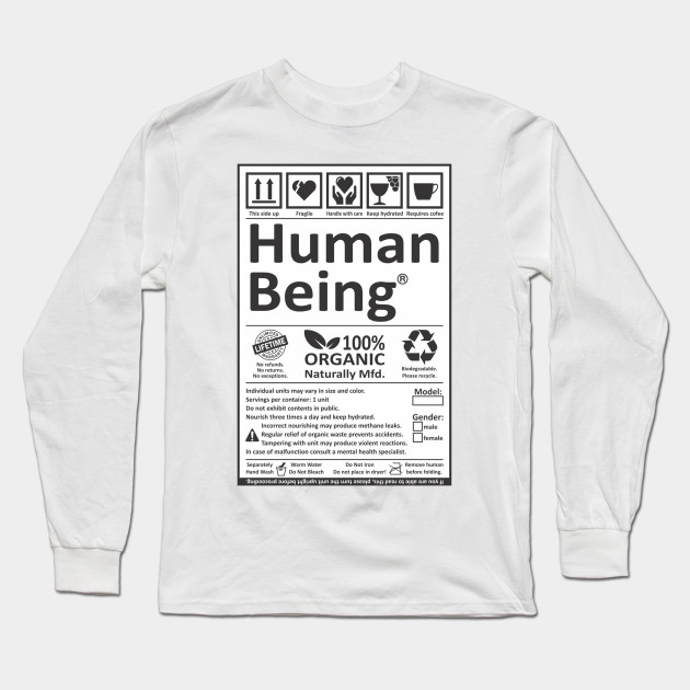Being Human Shirt Size Chart