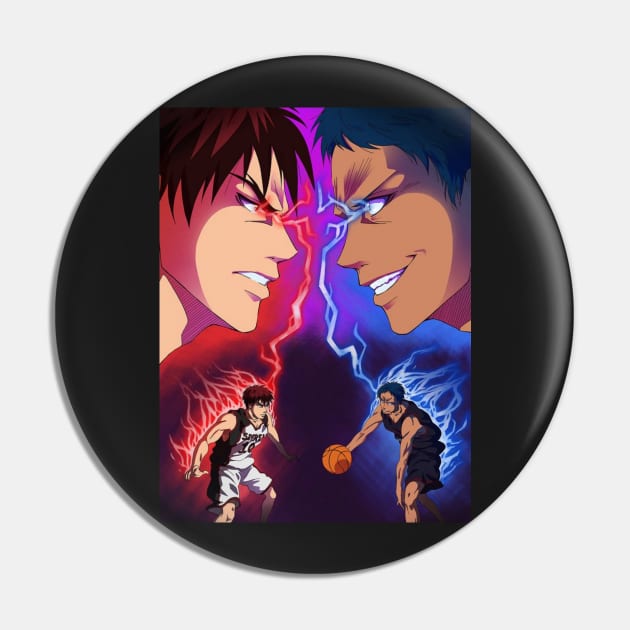 Kuroko's Basketball Pin by GodCruz777