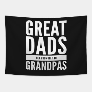 Fathers Day Shirt for Grandpas Tapestry