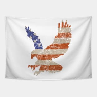 Patriotic Eagle Logo Tapestry