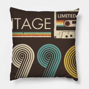 Vintage 1990 Limited Edition Cassette Pillow