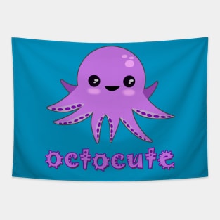 Kawaii Japanese Octopus Tapestry