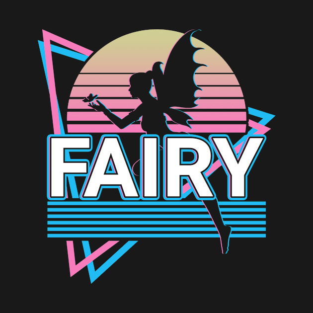 Fairy Vaporwave Aesthetic Retro Gift by Alex21