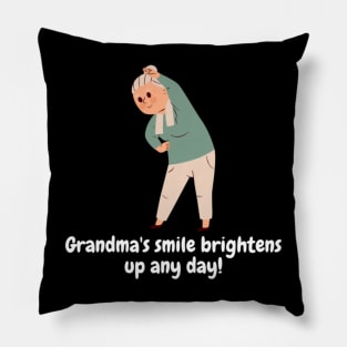 Grandma's smile brightens up any day! Pillow