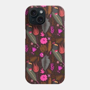 Jungle design, jungle illustration. Bring the rainforest into your home. Phone Case