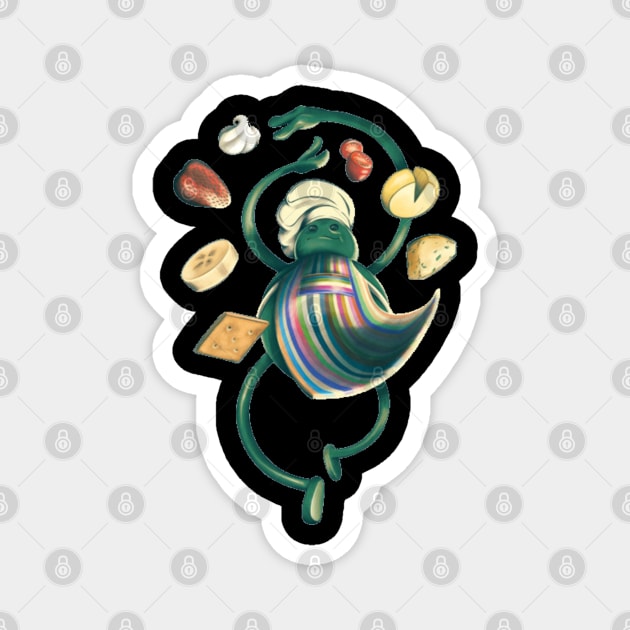 Tiny Chef Magnet by Kelo