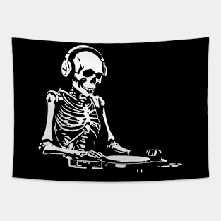 dj skeleton Tapestry