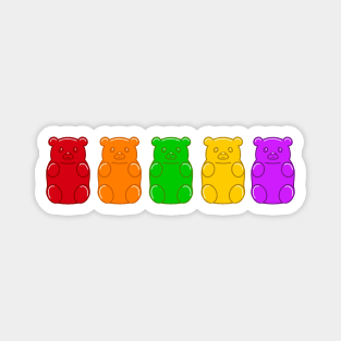 Gummy Bears Magnet