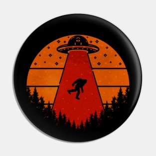 Bigfoot Ufo Abduction Pin