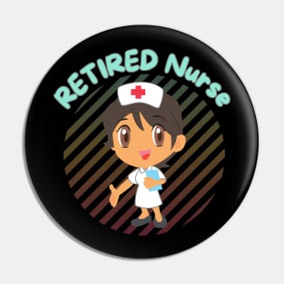 Retired Nurse Pin