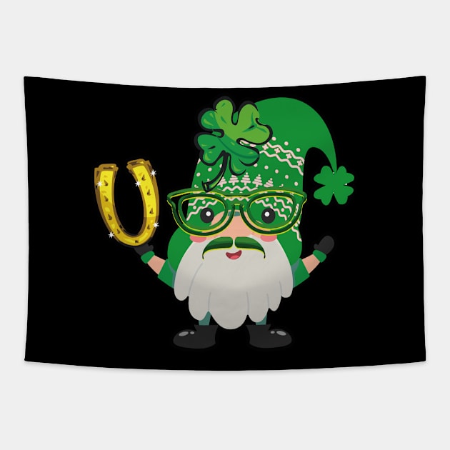 Gnome St Patricks day, St Patrick’s Day, st. patrick's day gift, Funny st Patricks gift, Cute st pattys gift, Irish Gift, Patrick Matching. Tapestry by POP-Tee