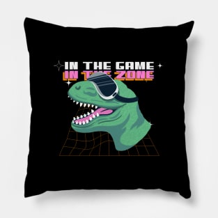 In The Game, In The Zone Gaming Pillow