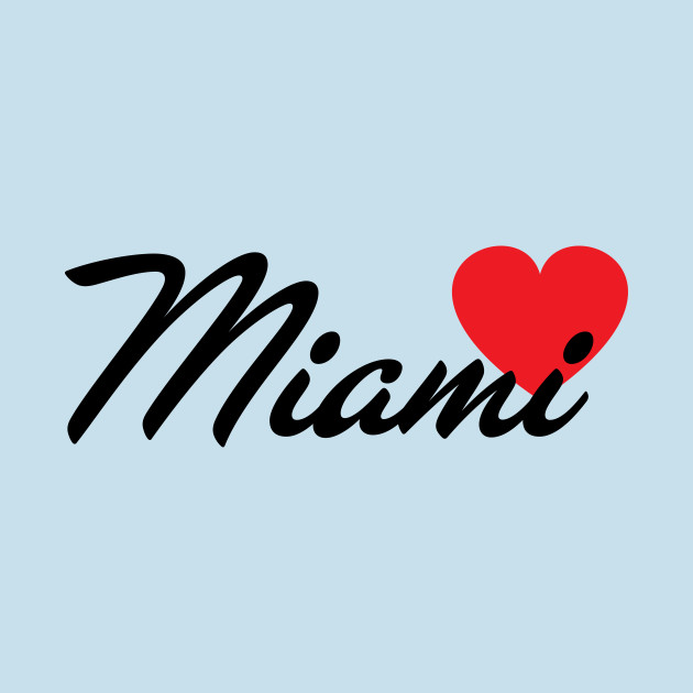 Disover Miami Love - Miami - T-Shirt