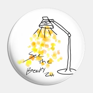 See the Beauty Lamp Pin