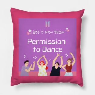 Permission To Dance in Korean? Pillow