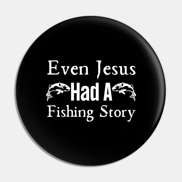 Christian Fishing Pin by HobbyAndArt