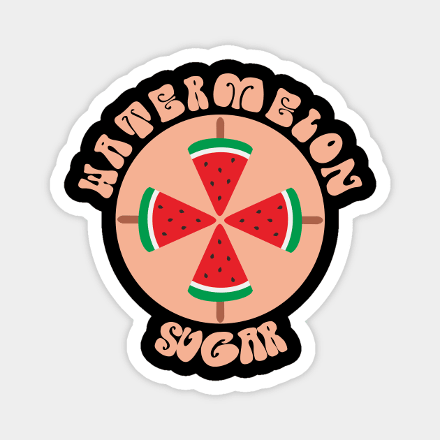 watermelon sugar Magnet by ndhfa